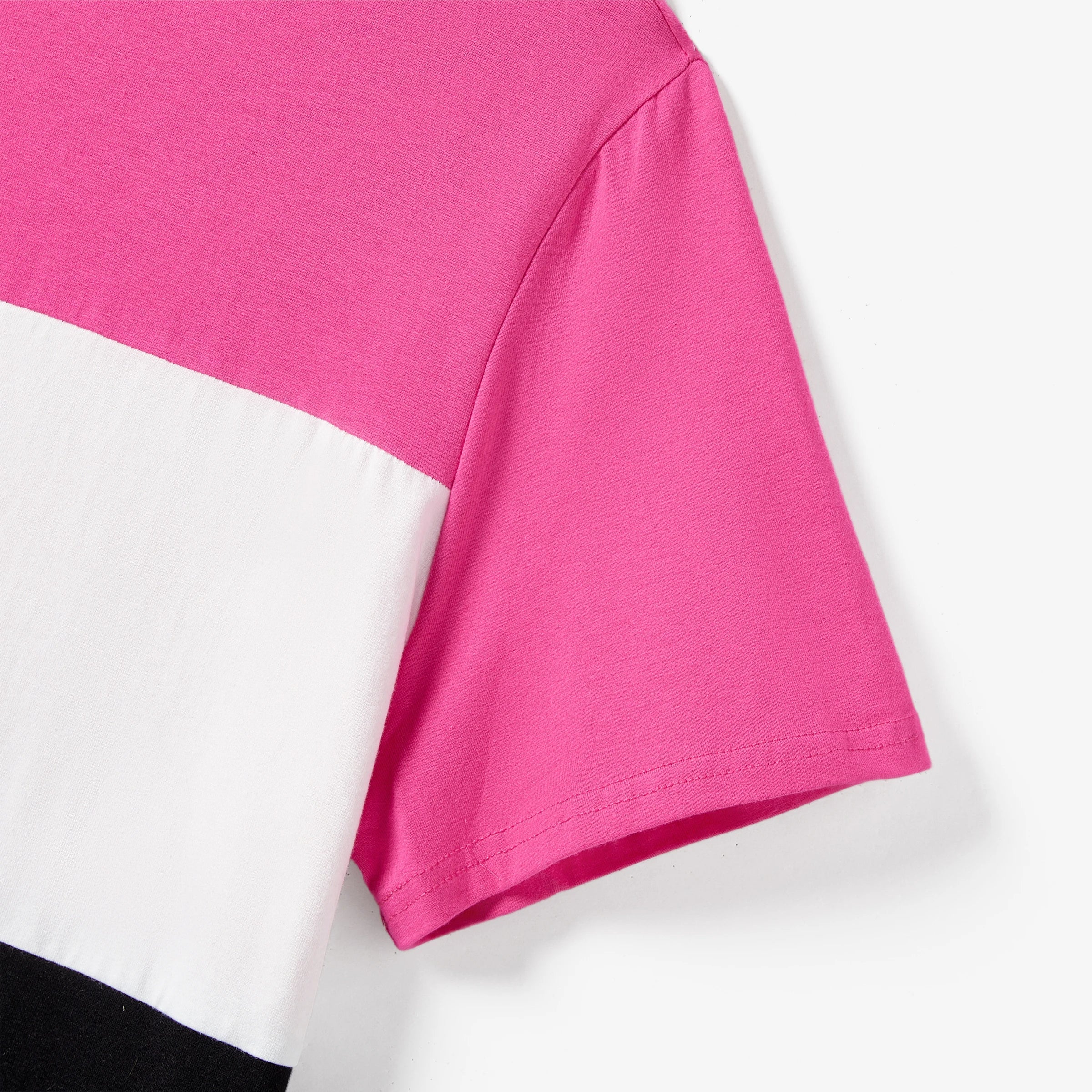 Family Matching Color block T-shirts