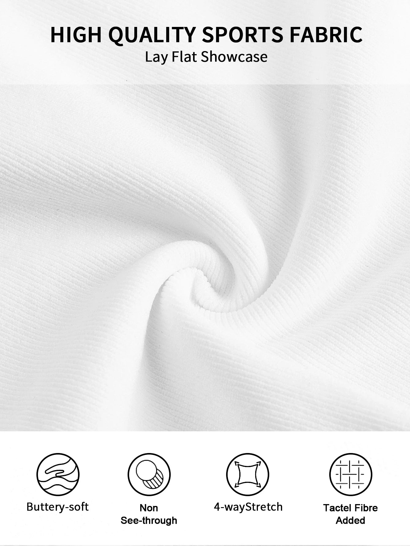 Sports Racing Back Spandex Fitness Top for Running / Gym Workout