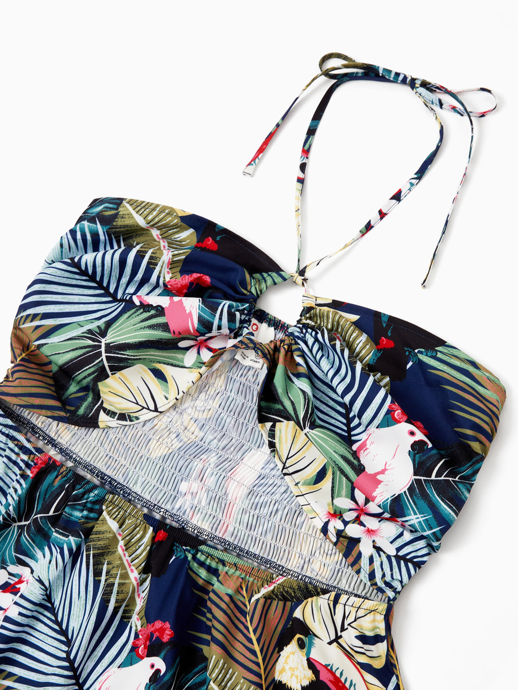 Couples Matching Hawaiian Set With Tropical Print