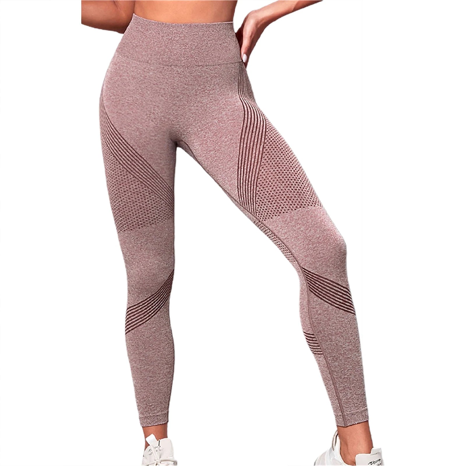Women's Compression Leggings with Butt Lift, Tummy Control, and Stretchy Contour Design