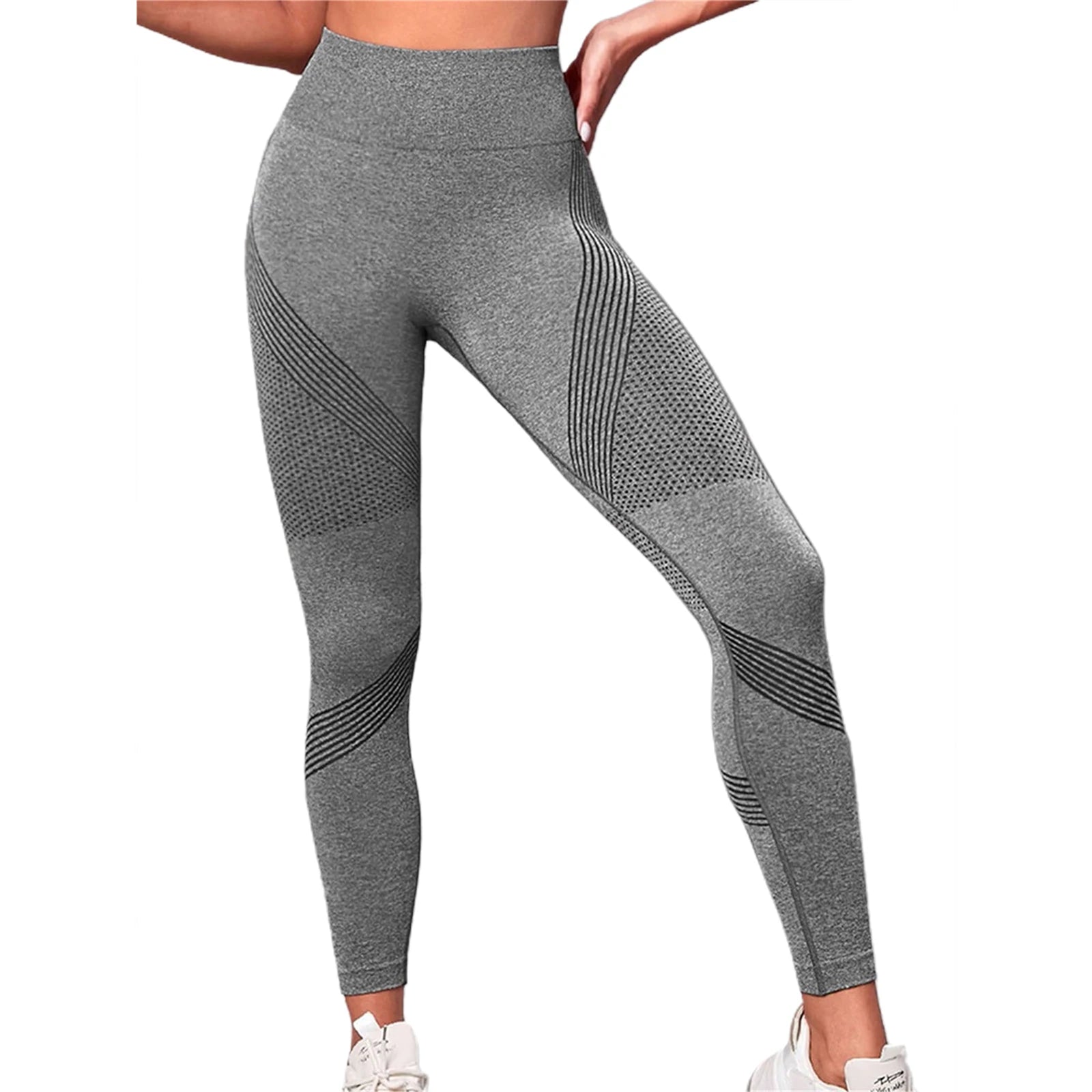 Women's Compression Leggings with Butt Lift, Tummy Control, and Stretchy Contour Design