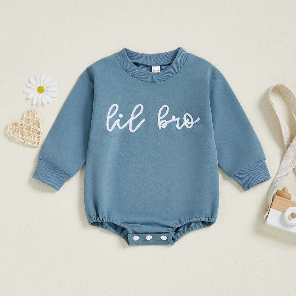 Baby Boy Long Sleeve Brothers Matching Outfits