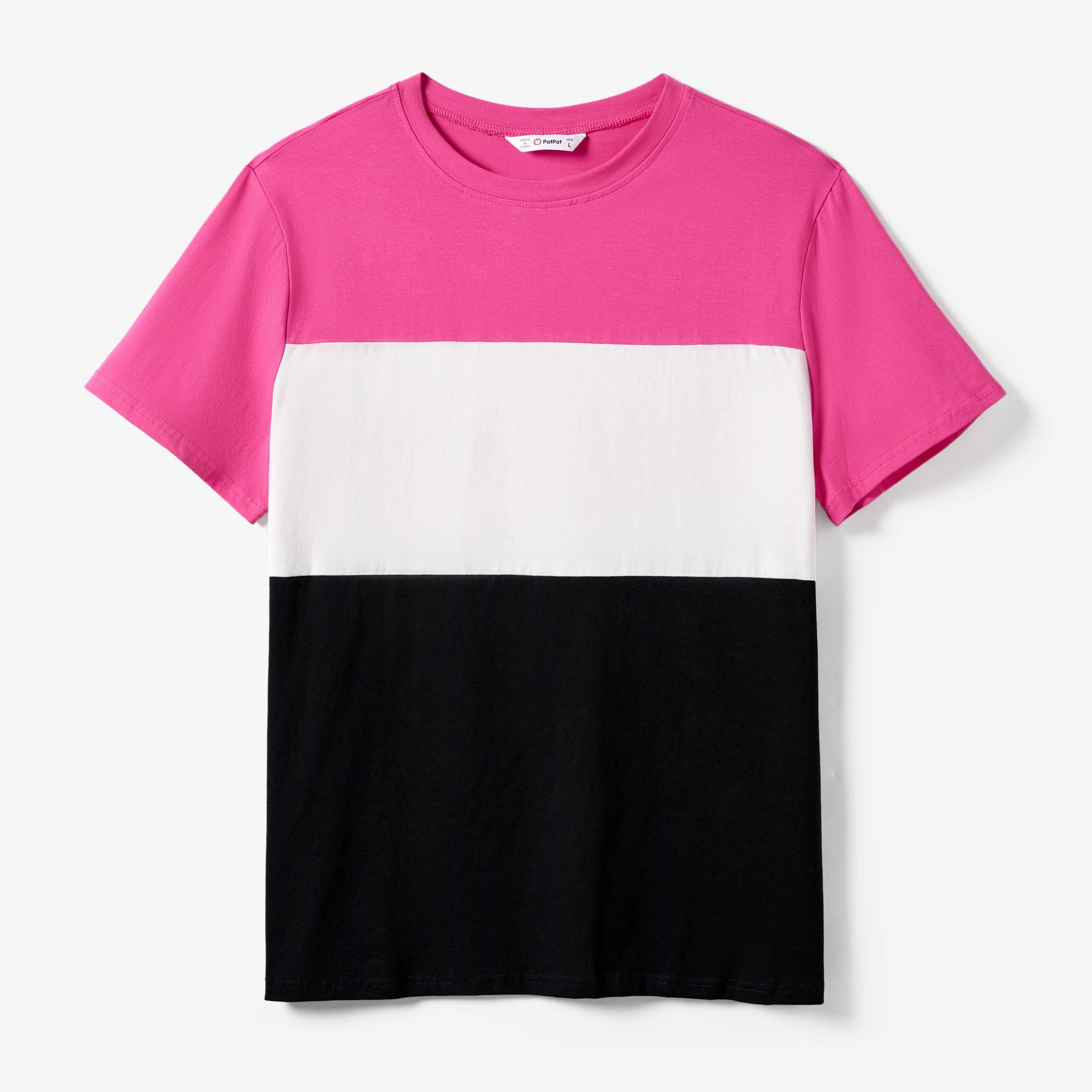 Family Matching Color block T-shirts