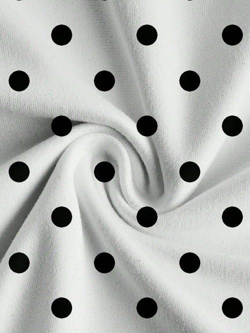 4-Pack Women's Strapless Tube Tops - Striped, Polka Dot, Leopard, Solid Black