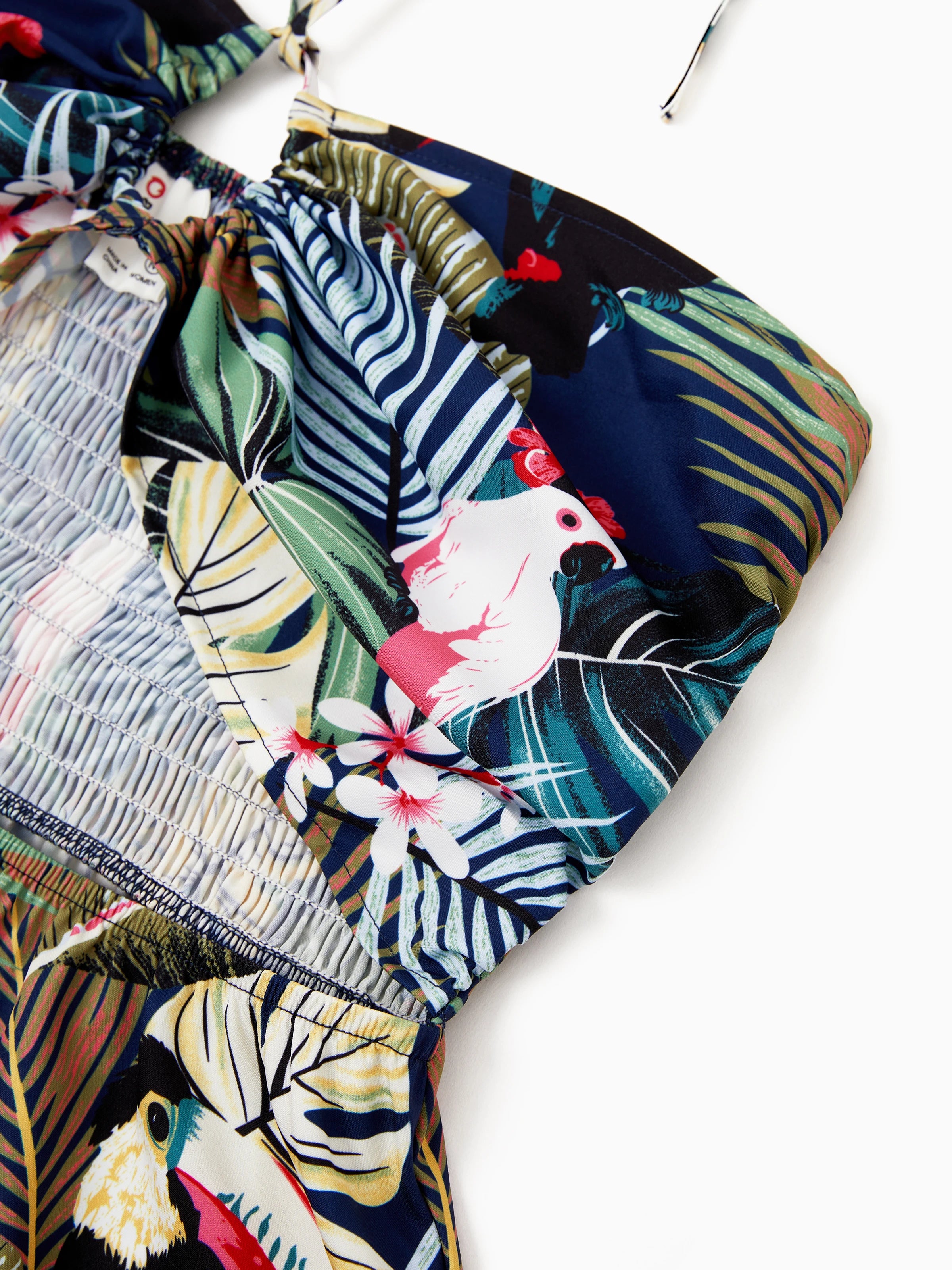 Couples Matching Hawaiian Set With Tropical Print